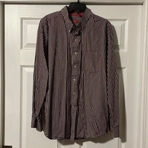 EUC Men’s Izod Button Down Long Sleeve Shirt